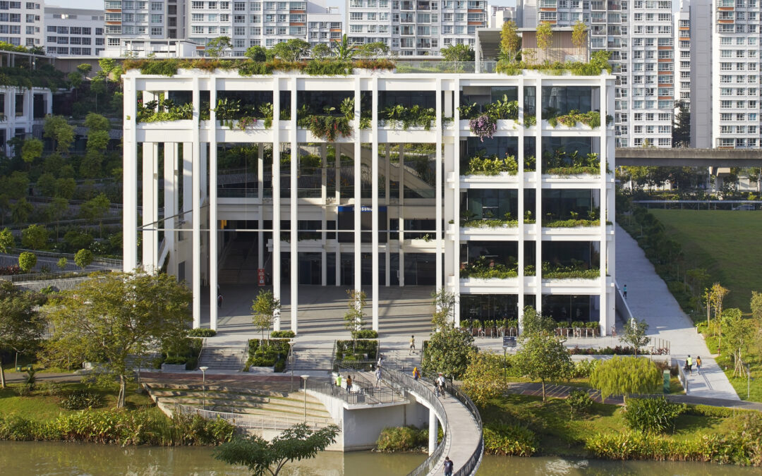Oasis Terraces – Punggol Neighbourhood Centre and Polyclinic